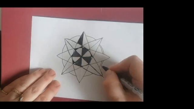 Рисуем иллюзия (28), легко и просто смотреть онлайн