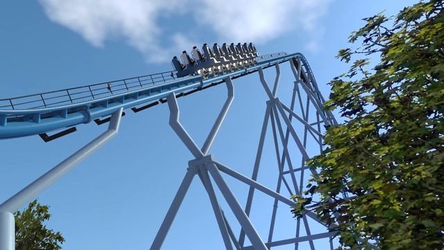 Cloud Cruiser (Modern Intamin Hypercoaster)- No Limits 2 смотреть онлайн