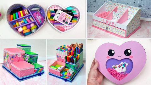 Своими руками 🙌 Поделки из картона и подручных материалов