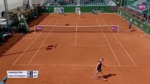 Pauline Parmentier vs. Alison Van Uytvanck | 2019 Morocco Open | WTA Highlights