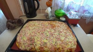 Влог : На каникулах / Домашняя пицца .