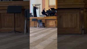 А.Казадезюс (И.С.Бах) Концерт c-moll l часть