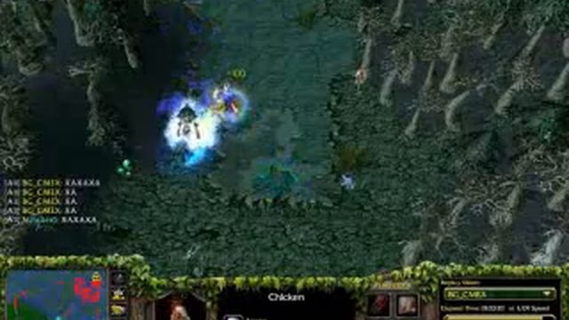 Dota Allstars Chicken Ownage.flv смотреть онлайн