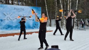 Выступление на Студенческом фестивале зимних игр "Жара" 06.04.2025