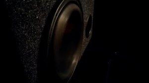 Тест сабвуфера Supra TBS-250 (короб 36л с фазоинвертором) часть 1