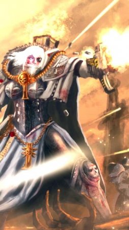 Riffusion AI - Вашеска Тойгрес - Последняя молитва Warhammer 40000 Adepta Sororitas