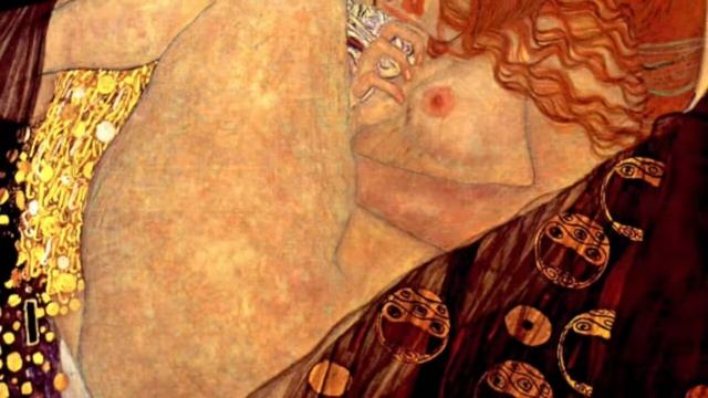 Danae (1907) de Gustav Klimt смотреть онлайн