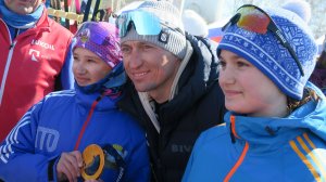 Александр Легков поучаствовал в чемпионате Алтайского края в Залесово