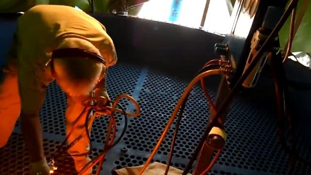 Газопламенное напыление полимерного покрытия Rilsan