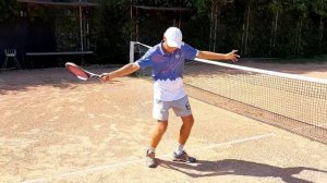 Пошаговое обучение современного форхенда. Круговой замах. Видео 3.