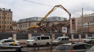 Снос здания школы №575 Санкт-Петербург 14-я линия В.О., д.77 [16]