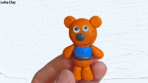 Как слепить Кешу из пластилина / Кеша из пластилина / как сделать Кешу из Три Кота