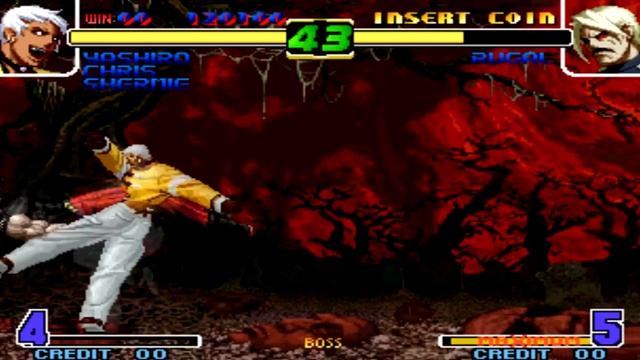 KOF 2005 - Orochi Yashiro Infinite Combo Vs Rugal Final Boss смотреть онлайн
