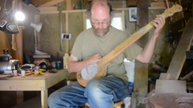 Bonapart's Retreat on John Peterson Fretless Banjo #285