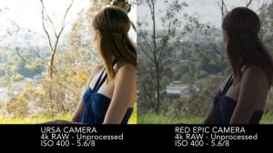 Blackmagic Ursa camera vs Red Epic - RAW vs. RAW