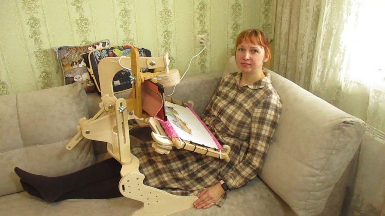 Станок для вышивания Титан от Мастер 74. Два станка в одном. Подробный обзор. смотреть онлайн