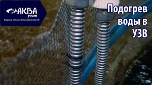 Подогрев воды в УЗВ. Разведение рыбы #рыбоводство #узв #разведениерыбы #романакварост #акварост