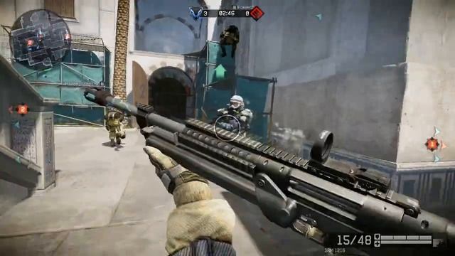 Warface ПТС 24.06.14. Часть 2: SRM 1216 и карта Дворец