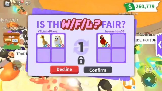 OMG! UNBELIEVABLE WIN For My Giraffe and Neon Golden Penguin In Adopt Me (Roblox) смотреть онлайн