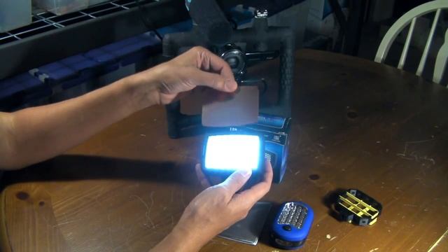 Nanguang LED Video Light (and cold shoe adapter)