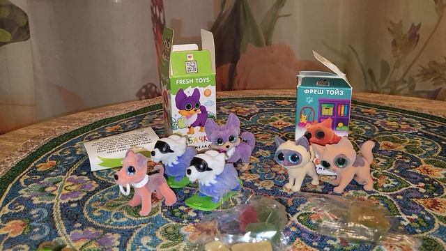 Распаковка сюрпризов: BT21 и другие.