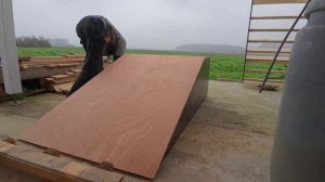 How To Build a BMX Kicker Ramp and Landing - Complete Build