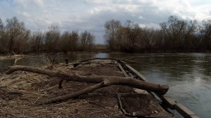 Рыбалка на Затопленном мосту на реке Сок Самарская область
