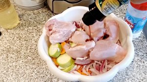 Овощи с курицей на обед/Гуляем/Мой вечер