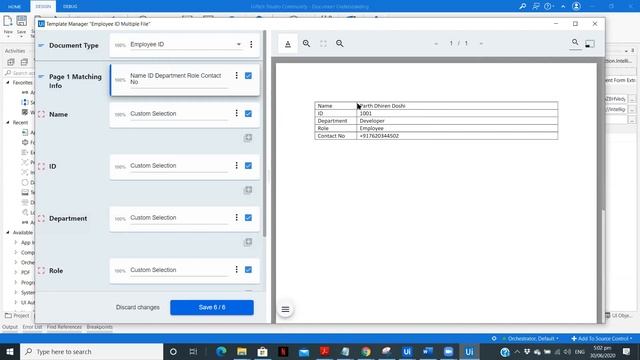 Document Understanding Processing & Extracting Data Multiple PDFs Of Same Type