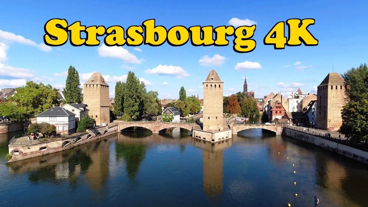 Strasbourg, France Walking tour [4K].