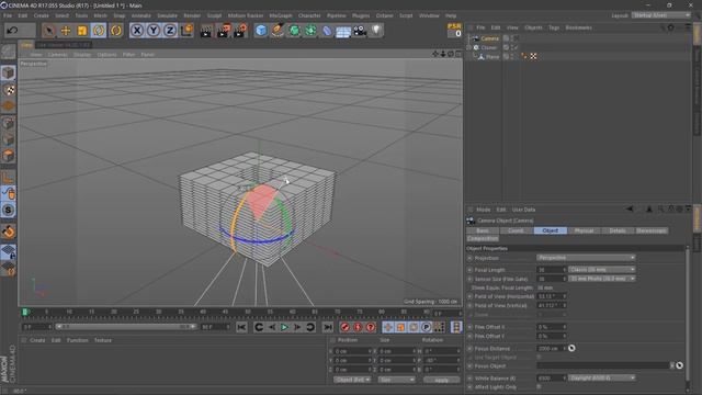 Spiral Effect in Cinema4D смотреть онлайн