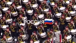 парад РОССИЯ VS США