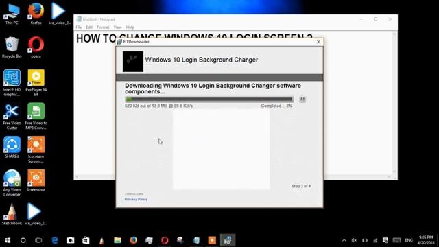 HOW TO CHANGE WINDOWS 10 LOGIN SCREEN BACKGROUND (WORKING TRICK)