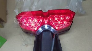 Стоп сигнал  в сборе LED Дельта Адьфа. TUNING. Обзор