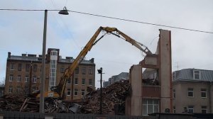 Снос здания школы №575 Санкт-Петербург 14-я линия В.О., д.77 [15]