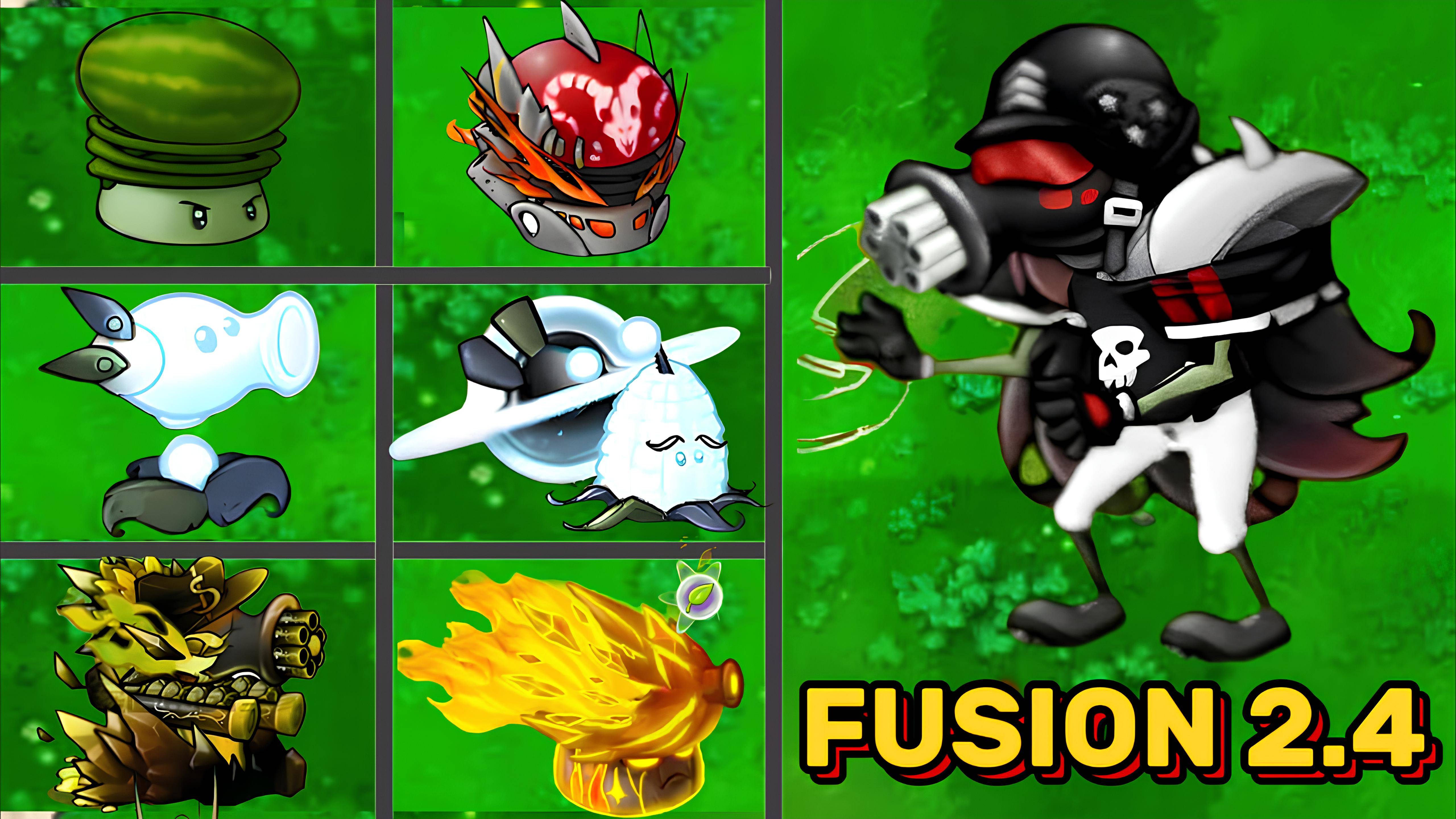 PVZ Fusion 2.4 Испытание: Новые Растения Фьюжн против Ультимативного Чёрного Шутера – Кто Победит?