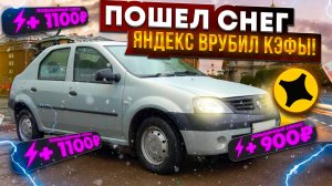 яндекс доставка - опять пошел снег и яндекс включил КЭФы
