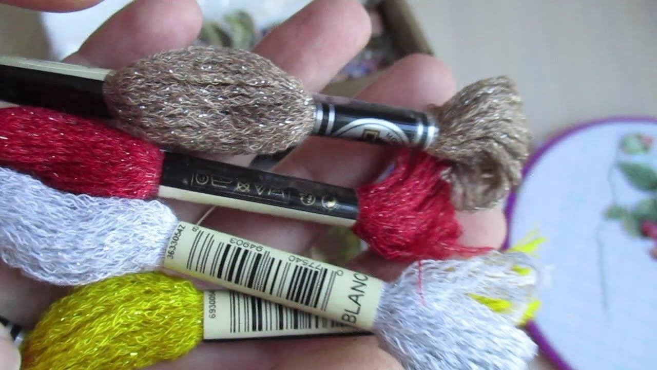 Вышивка в конце сентября. Покупки для нового проекта смотреть онлайн