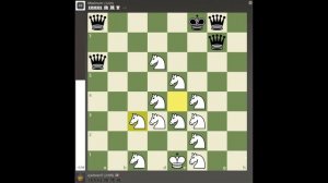 15 Knights vs 8 Queens chess (NvQ Rematch)