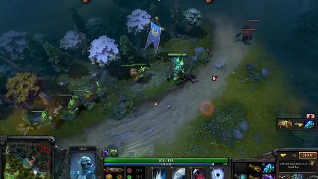 CODE.Line Plays As Lich In DOTA2 as support смотреть онлайн