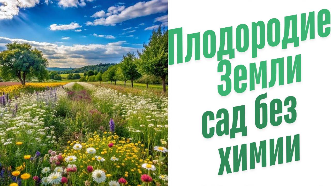 Сад без химии.