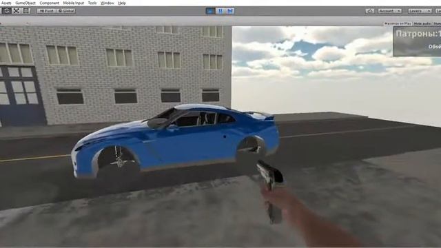 Unity Personal 64bit   Тесты unity   Standard Assets Example Project   Web Player   DX11  23 02 201