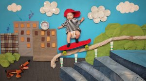 Рекламный ролик  торговой марки Sleepers. Скейтер