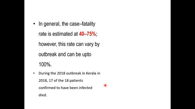 Nipah Treatment guidelines 2023