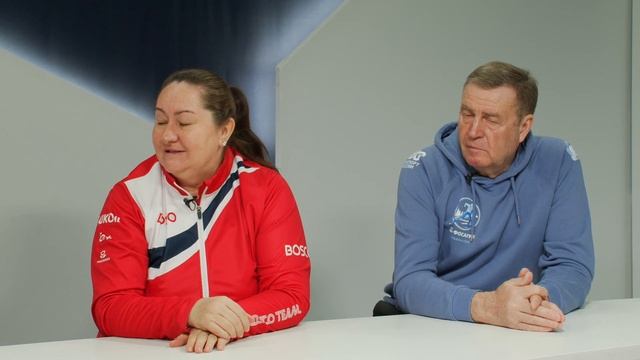 Елена Вяльбе и Николай Зимятов в студии Народного!