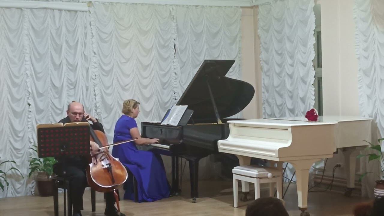 С Рахманинов Соната для виолончели и фортепиано 4 часть ор 19 соль минор смотреть онлайн