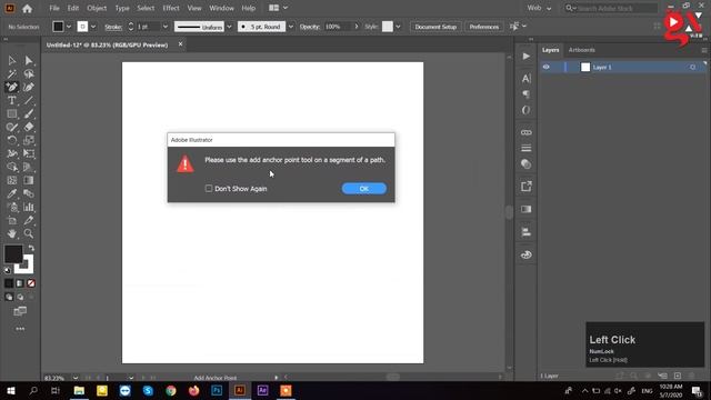 Pen Tool in Adobe Illustrator || 2020 || Part-01 || Bangla Tutorial || Class-11