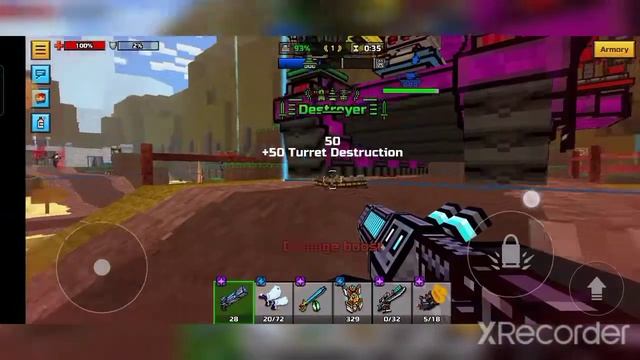Pixel gun 3D Clan raid ( tank raid)