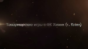 Товарищеская игра с Химик