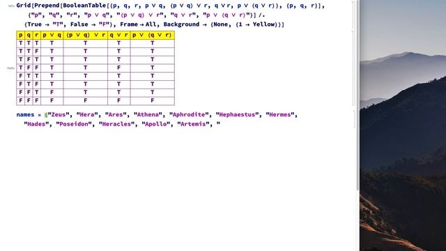 Mathematica Introduction for students enrolled in Discrete Math with Mr. Lewit for Fall, 2021...